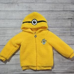 Kids Yellow Character Hoodie